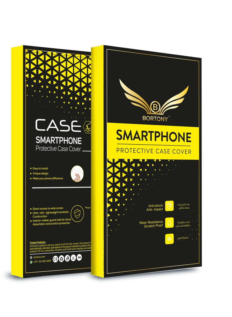 BORTONY Protective Case Cover With Finger Grip Stand For Samsung Galaxy S9 Plus - Image 4