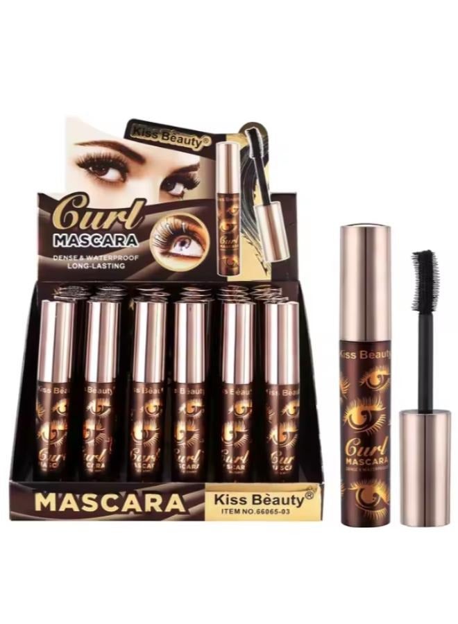 Kiss Beauty 2 packs of Kiss Beauty Mascara, thick, waterproof, and long-lasting  - Image 5