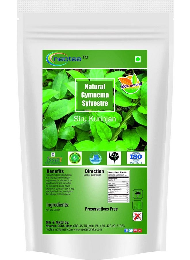 Neotea Sirukurinjan Powder | Gurmar Podapatri | Gymnema Sylvestre | Madhunashini | Gudmar Powder | Shardunika | Natural Herbal Supplement | Mesharinga Vegetable Masala | Direct Source From Farmers 300 GM - Image 1