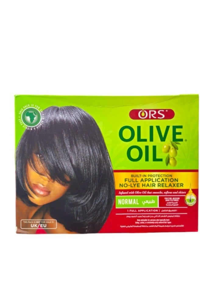 ORS Olive Oil Built-In Protection Normal No-Lye Hair Relaxer, 1 complete application‏ - Image 1