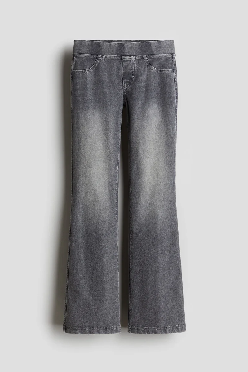 H&M Flared jersey trousers