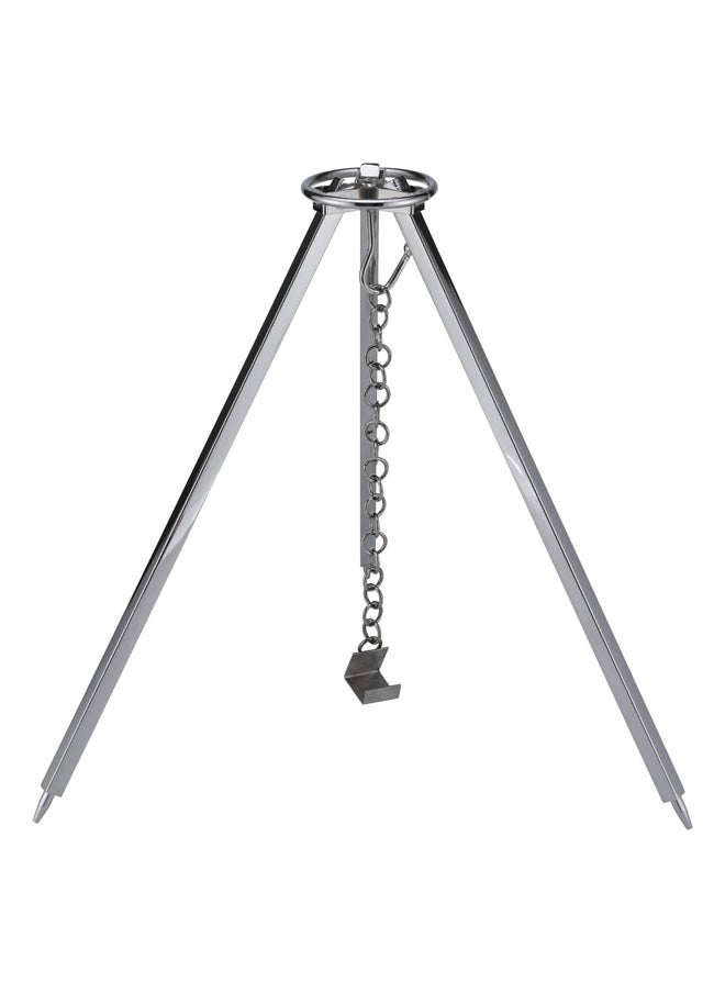 AL SANIDI Stainless steel holder, Teapot holder, Silver, Size 50 Cm  - Image 1