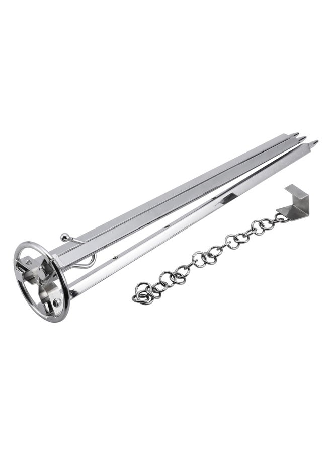 AL SANIDI Stainless steel holder, Teapot holder, Silver, Size 50 Cm  - Image 4