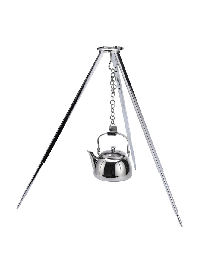 AL SANIDI Stainless steel holder, Teapot holder, Silver, Size 50 Cm  - Image 2
