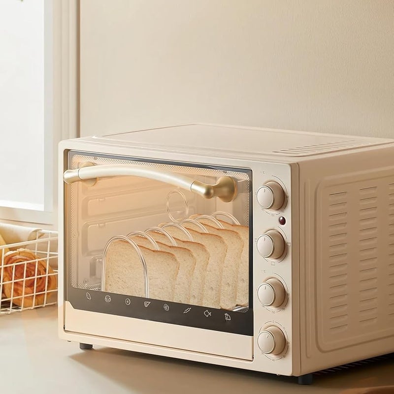 5 Pcs Silver Stainless Steel Toast Rack With 6 Slots Ball Feet And Carry Handle - Image 2