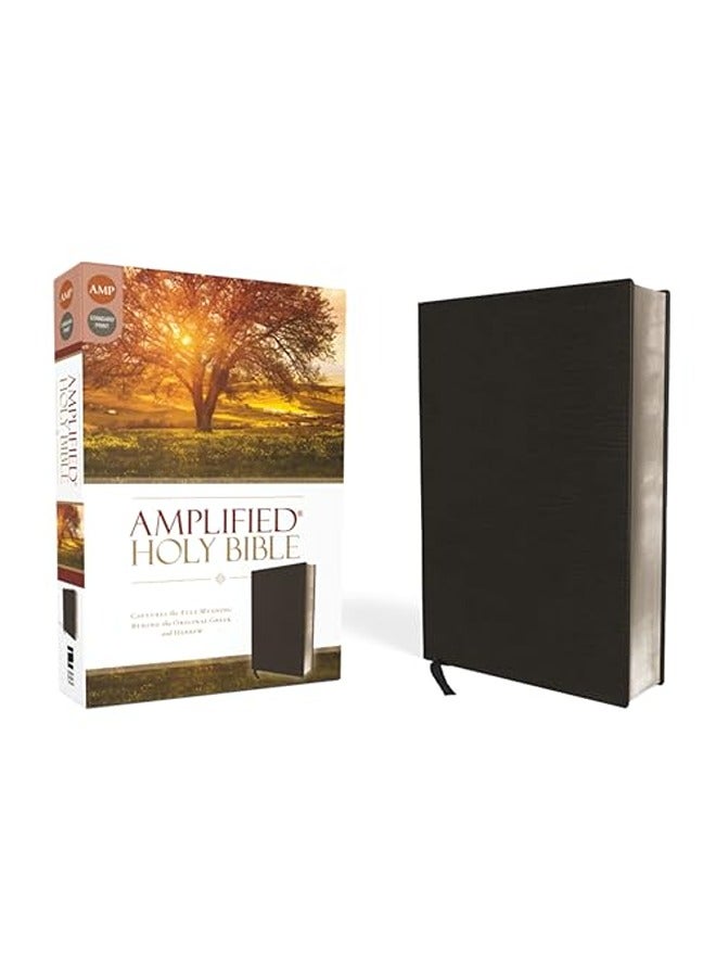 Amplified Holy Bible, Bonded Leather, Black