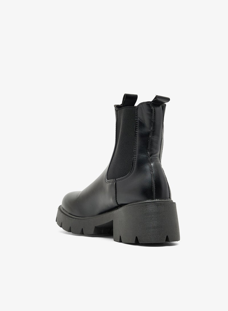 ايلا بوت للكاحل بنعل سميك - Image 3