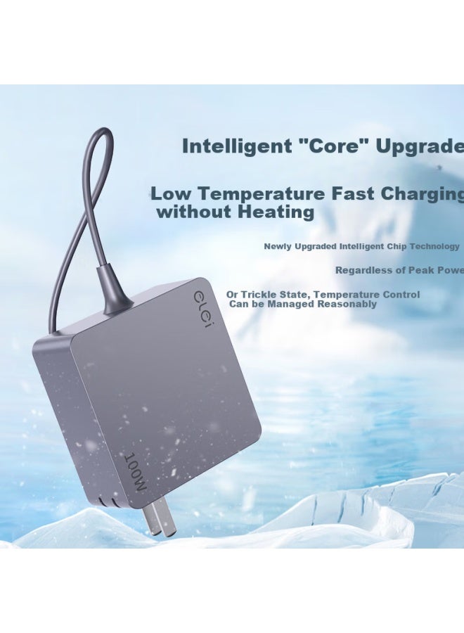 Elei Acer Aspire Go 16 14 S3 High-performance Edition Power Adapter Adp-100xb B Charger, 20v5a, Type-c - Image 2