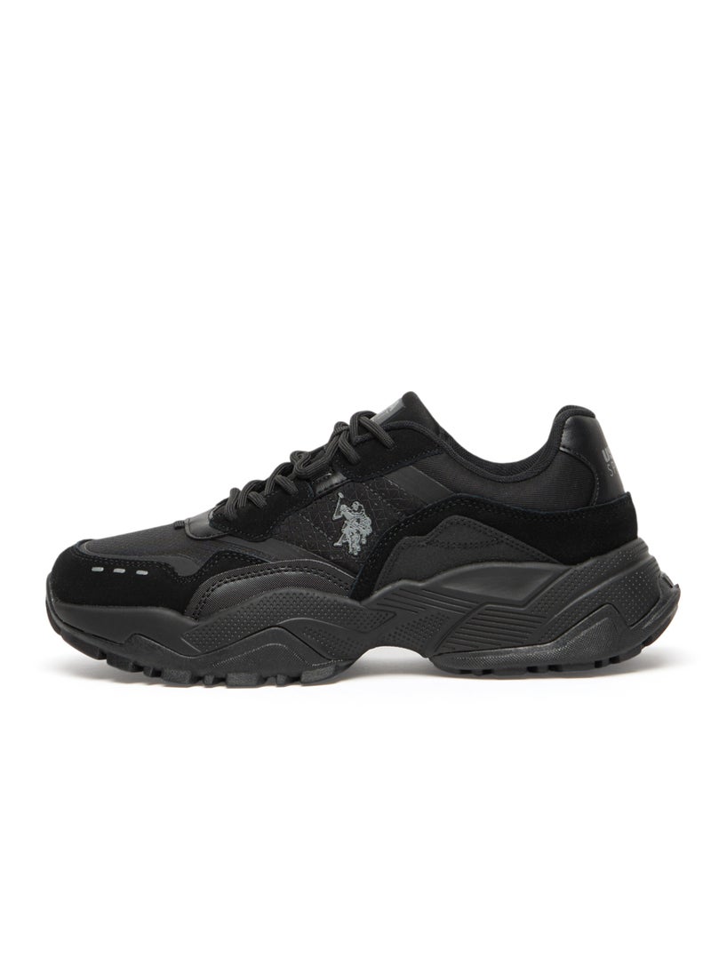 U.S. Polo Assn. - Women's Black Sneakers - Bold Rugged Style with Durable Sole for Outdoor Wear - Image 1