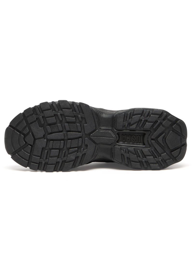 U.S. Polo Assn. - Women's Black Sneakers - Bold Rugged Style with Durable Sole for Outdoor Wear - Image 1