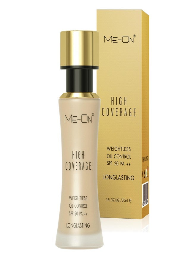 ME-ON High Coverage Foundation (Shade 21 - Natural Beige) - Image 2
