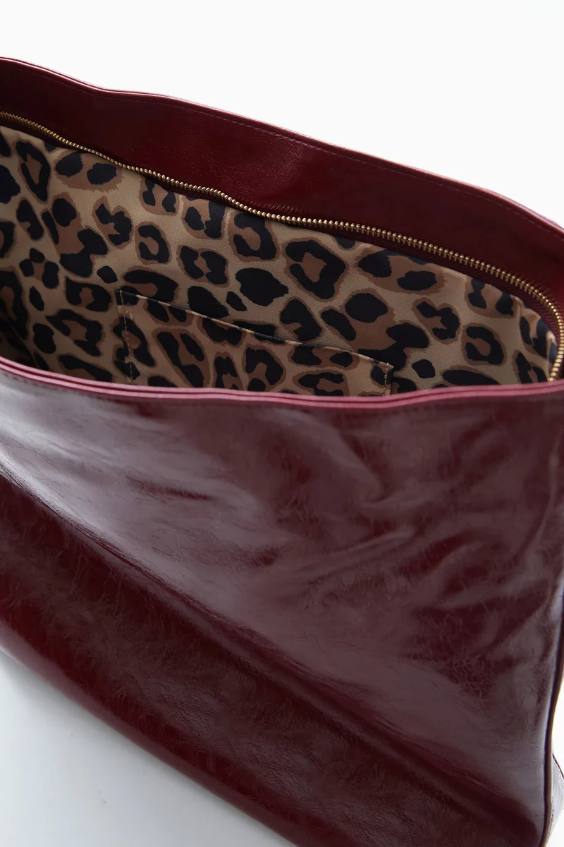 Wecre8 Maroon Hobo Shoulder Bag by WECRE8