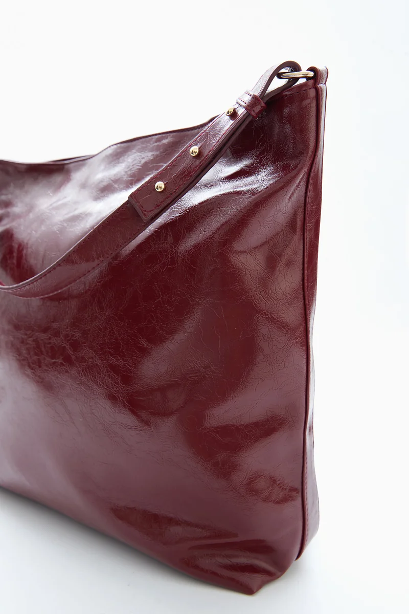 Wecre8 Maroon Hobo Shoulder Bag by WECRE8