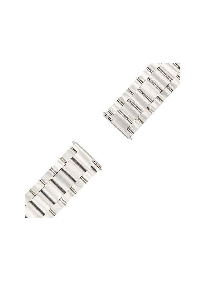 Generic Metal Stainless Steel Strap 22mm Strap For Huawei GT5 46mm 2024 Band Bracelet - Silver  - Image 2