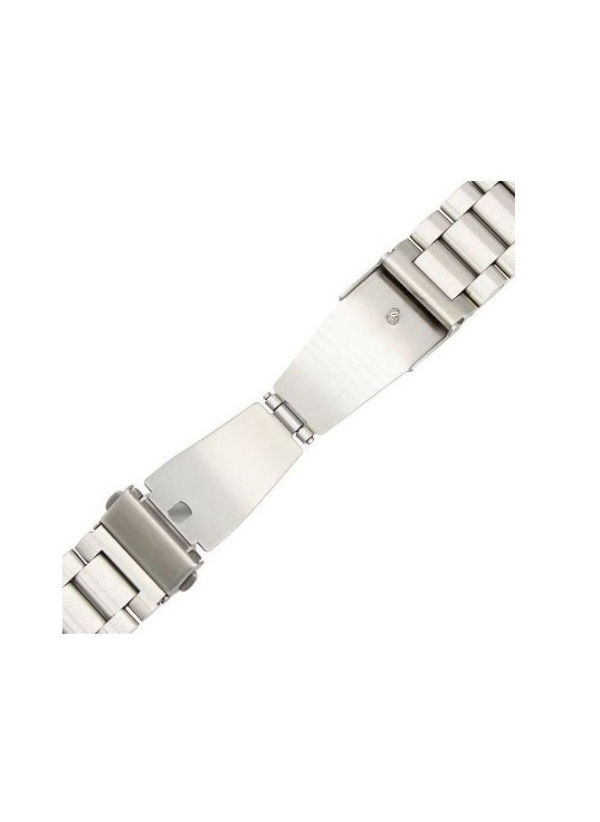 Generic Metal Stainless Steel Strap 22mm Strap For Huawei GT5 46mm 2024 Band Bracelet - Silver  - Image 3