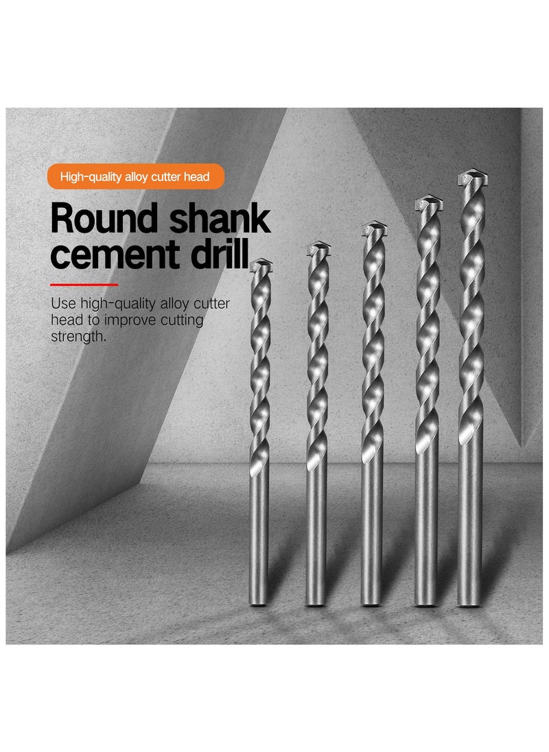 KSEIBI - Concrete Drill Bits, Rotary Hammer Bits, Precision Drilling, Construction Tools, Carbon Steel with TCT Head, Designed to Bore into Hard Materials Like Concrete, Brick, And Stone, Create Holes. - Image 1