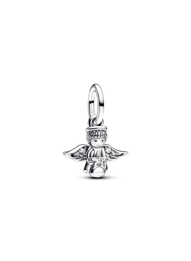 باندورا Sparkling Angel Dangle Charm