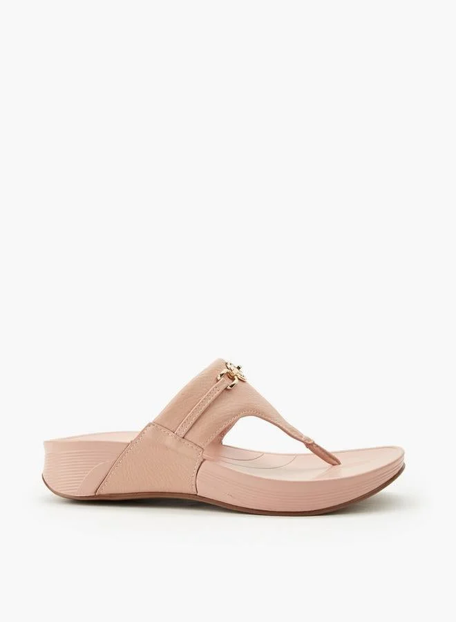 Le Confort Women Chain Detail Thong Sandals
