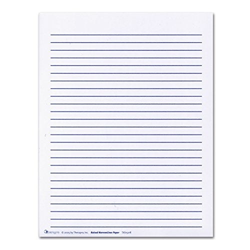 MaxiAids Raised Lines Paper - Narrow - Image 1