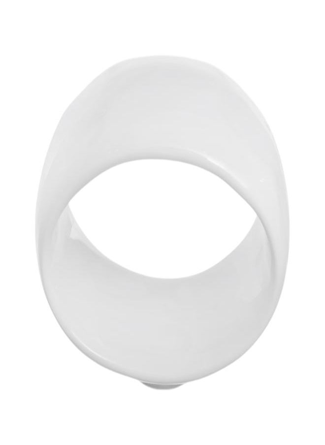 Royal Porcelain Royal Porcelain Napking Ring Shape 32 White  - Image 2