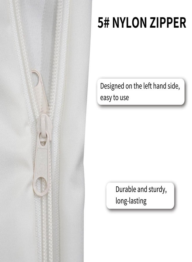 Mountainlodge Sleeping Bag Liner for Warm Weather Seasons with Carry Bag - Protable,Lightweight and Skin-Friendly Sleeping Bag for Camping,Hiking and Backpacking. (Beige with Zipper Left) - Image 3