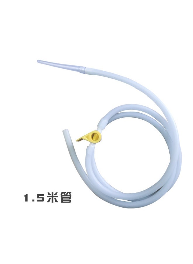 Generic - 2L Enema Bag Kit Comes with 1.5m Long Silicone Hose, 5 Multi-size Reusable Tips and Controlled Water Flow for Colon Detox Cleansing - Image 1