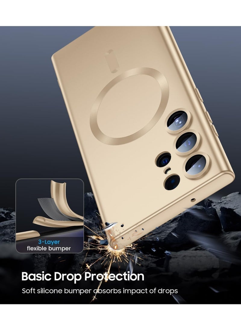 Raxoom Samsung Galaxy S22 Ultra Case Cover Compatible with MagSafe â€“ Slim, Thin, Magnetic Protective Case â€“ Designed for Samsung Galaxy S22 Ultra 6.8-inch â€“ Lightweight, Durable, and Stylish Cover for Maximum Device Protection and Convenience - Image 3