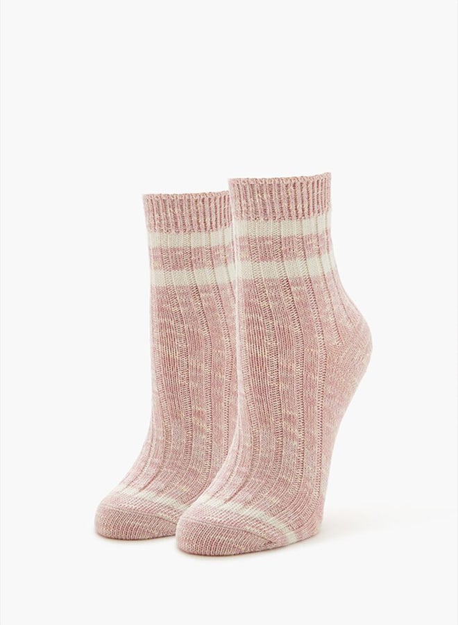 FOREVER 21 Varsity-Striped Crew Socks  - Image 3
