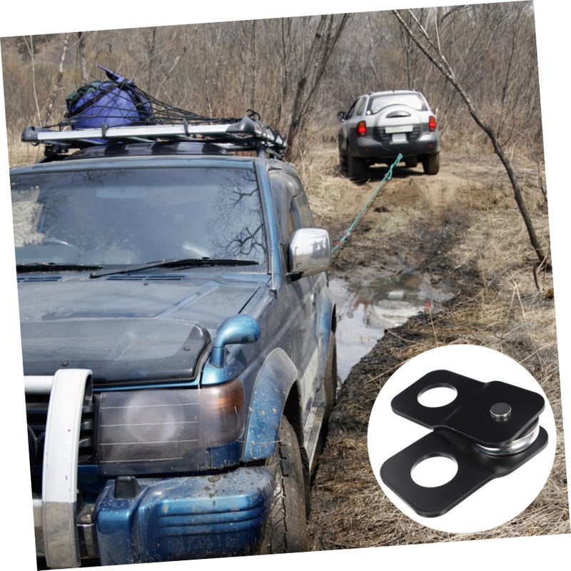 Heavy Duty Off Road Winch Pulley Block 3 Inch Self Rescue Towing Accessory - Image 5