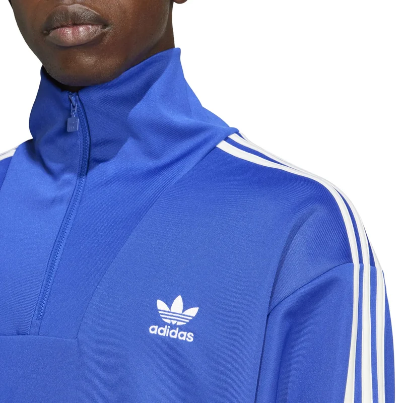 Adidas funnelneck TT Blue Originals Men TRACK TOPS