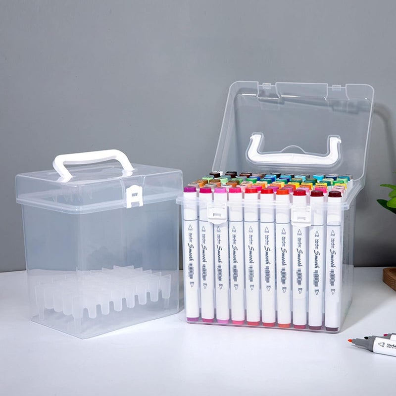 Portable Colored Marker Holder Brush Pen Organizer for Case for Large Capacity for S Organizer - Image 2