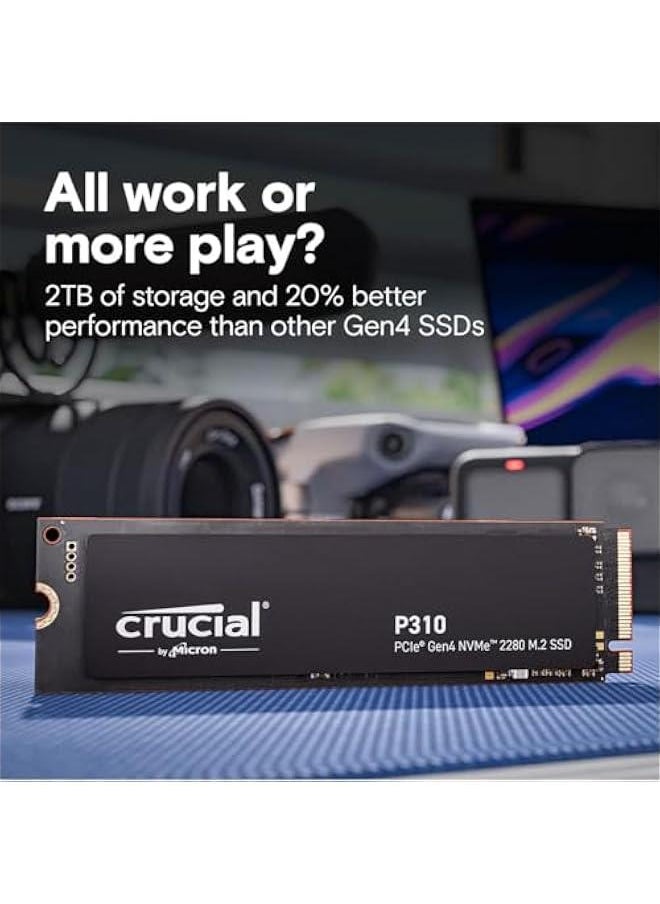 Arabest P310 500GB M.2 SSD - PCIe Gen4 3D NAND NVMe Drive - Speeds up to 6,600MB/s - Includes Acronis Offer - Internal Solid State Drive  - Image 3