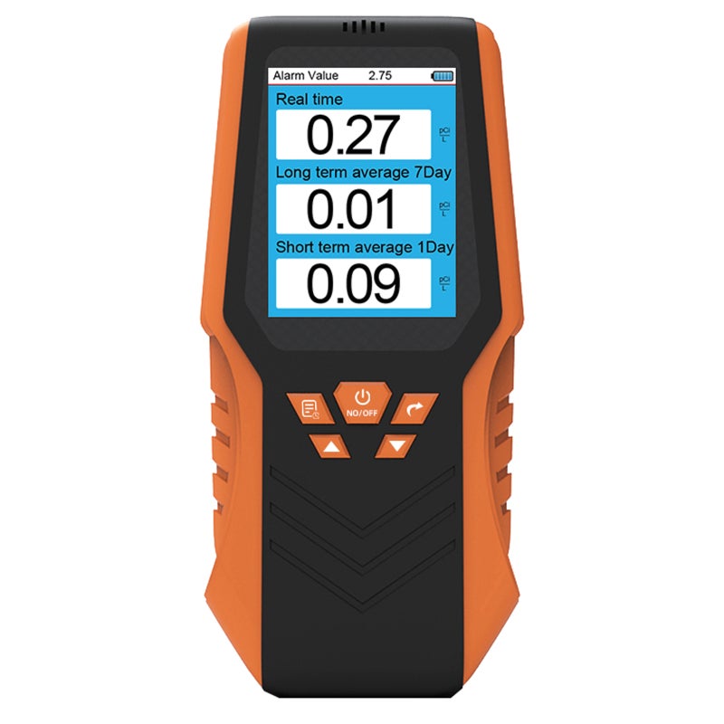 Radon Gas Tester Rechargeable Radon Monitor Airborne Radon Testing Instrument 0-270 pci/L - Image 1