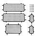 Zolikar RC Side Windows Rear Windows Net Protective Mesh for TRX4M Upgrades Defender 118 Scale RC Crawler Car Accessories - Image 3