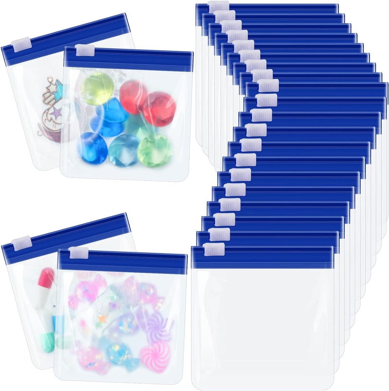 Colorful EVA Pill Pouch Travel Medicine Storage Bag Dark blue 