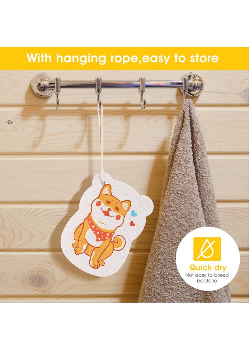 SYOSI Kitchen Sponges, Non-Scratch 8 Pcs Cellulose Cleaning Sponges Reusable Washing Dish Sponge Degradable Pop up Sponges for Dish Glass Floors Cleaning - Image 4