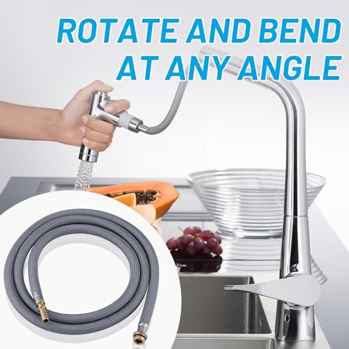 ZephyrJazz Pull out faucet for 88624000 95507000 95506000 Hansgrohe Pull Down Kitchen Faucet Hose Replacement Part - Image 5