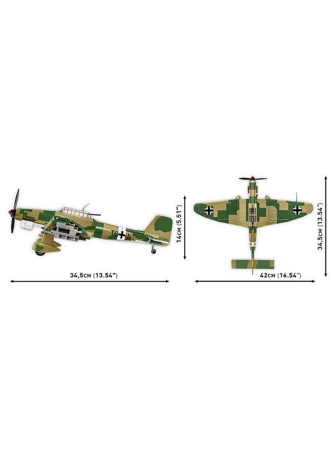 COBI COBI Historical Collection WWII JUNKERS JU 87 B-2 Plane  - Image 3