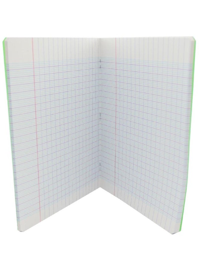 كونكويرانت دفتر ملاحظات (سييس) ١٧ × ٢٢ سم، ٩٦ صفحة (٤٨ ورقة)، مسطر مربع (فرنسي)، أخضر - Image 2
