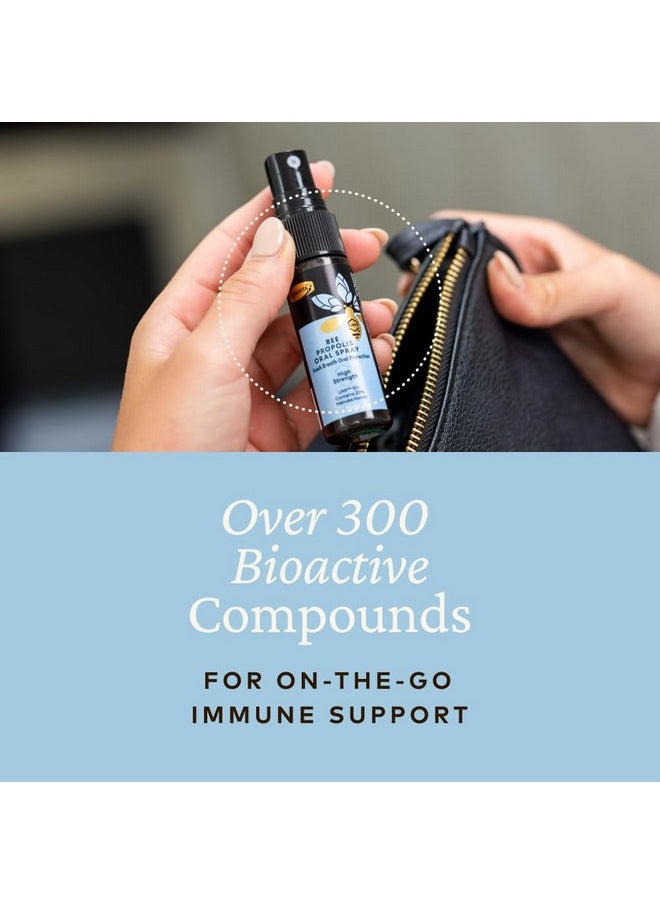 Comvita Propolis Natural Throat Relief Spray, Soothing Mint Flavor With Umf 10+ Manuka Honey - Natural Immune Support, Antioxidant, Dietary Supplement, 0.7 Fl Oz  - Image 4