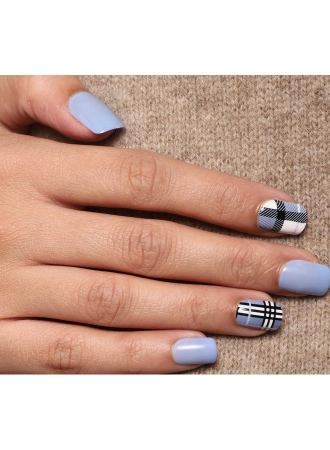 ليك أظافر صناعية باللون الأزرق السماوي، أطراف فرنسية، مجموعة تمديد الأظافر، أظافر صناعية، أظافر صناعية قابلة لإعادة الاستخدام، مجموعة فن الأظافر، مجموعة أظافر صناعية مكونة من 30 قطعة (لا تحتاج إلى غراء) - Image 1