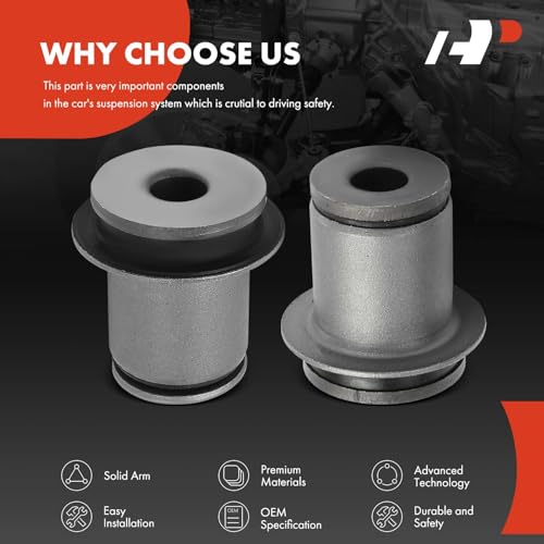 A-Premium 2 x Front Upper Control Arm Bushing Kit, Compatible with Ford Crown Victoria 2003-2011 & Lincoln Town Car 2003-2011 & Mercury Grand Marquis 2003-2011, Marauder 2003-2004 - Image 5