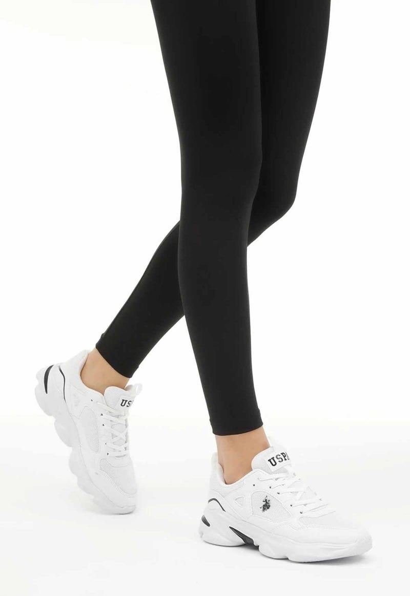 U.S. Polo Assn. BASE. Polo Assn. U.S. Polo Asnn. Bob B-9 Women's Casual Sports Shoes USP101503744WHITE  - Image 3