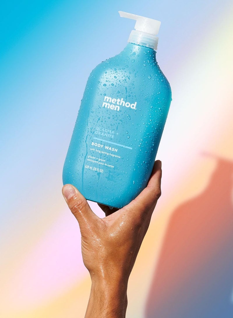 Method Method Men Body Wash, Glacier + Granite, Paraben and Phthalate Free, 28 FL Oz (Pack of 1) - Image 5