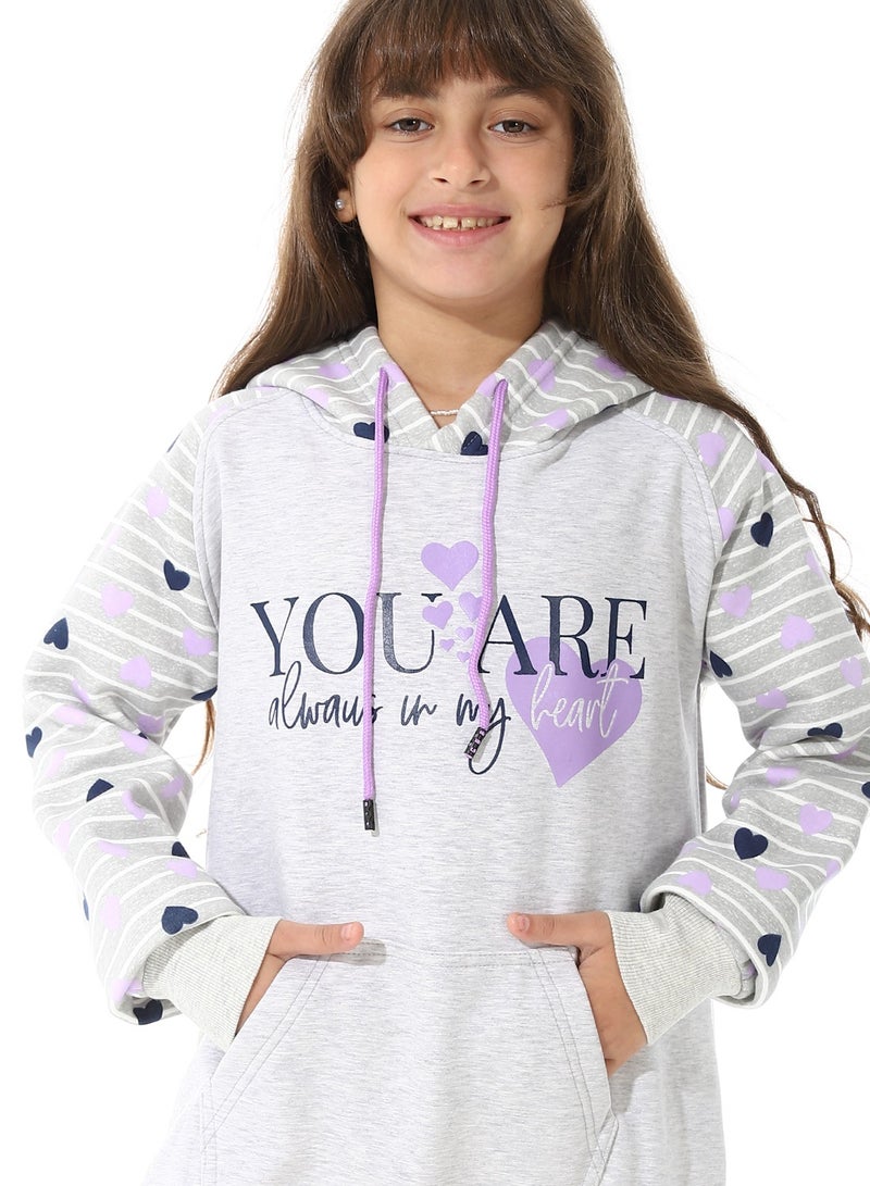 Caesar Printed CottonGirls Training Suit - Image 2