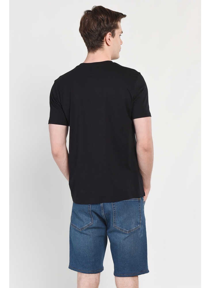 UCLA GAYLEY Black Crew Neck Men's T-shirt  - Image 3
