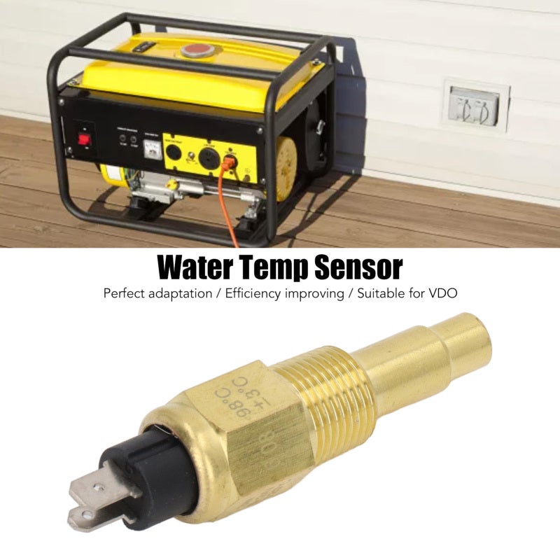 Water Sensor: 0 To 120°C Measurement Range High Sensitivity - Vdo Compatible Aluminum Alloy Sturdy Design Temperature Sensor For Vehicle Engine Systems - Image 3