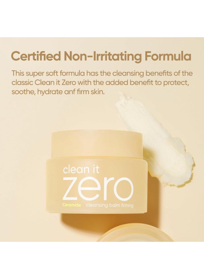 BANILA CO بانيلا كو كلين إت زيرو بلسم تنظيف مرطب | مزيل مكياج كوري، زيت تنظيف لتهدئة وترطيب البشرة | نباتي | مصنوع من سيراميد المورينغا والبنثينول (100 مل/3.38 أونصة سائلة) - Image 3