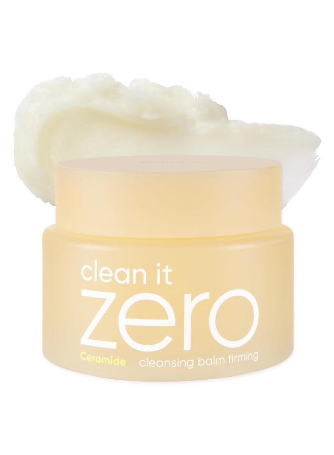 BANILA CO بانيلا كو كلين إت زيرو بلسم تنظيف مرطب | مزيل مكياج كوري، زيت تنظيف لتهدئة وترطيب البشرة | نباتي | مصنوع من سيراميد المورينغا والبنثينول (100 مل/3.38 أونصة سائلة) - Image 1