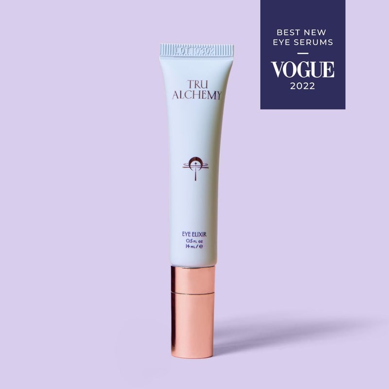 Tru Alchemy Eye Elixir Cooling Eye Treatment Cream - Dark Circle Eye Cream for Puffiness and Bags Under Eyes - Caffeine, Hyaluronic Acid, Vitamin C - Image 5